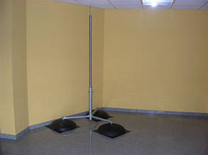 Блискавкоприймач з потрійним бетонною основою 5000мм