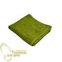 Рушник лицьовий 50*100, 360 г/м2, 16/1, олива