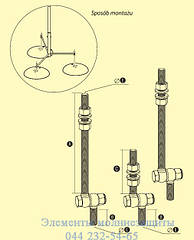 Регулювальний комплект для щогли