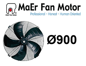 Осьовий вентилятор 6D-900-S, YSWF127L80P6-1075N-900, MaEr Fan Motor