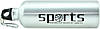 Алюмінієва пляшка Sports 8003-750 з карабіном 750 мл срібний, фото 2