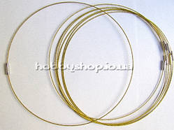 Основа для кольє та кулонів Чокер (св. золото)