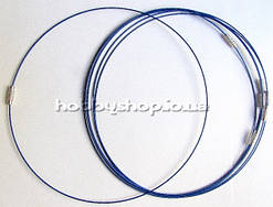 Основа для кольє та кулонів Чокер (синій)