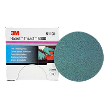 Надтонкий абразивний диск - 3M Hookit™ Trizact™ Р6000 75 мм. (51131)
