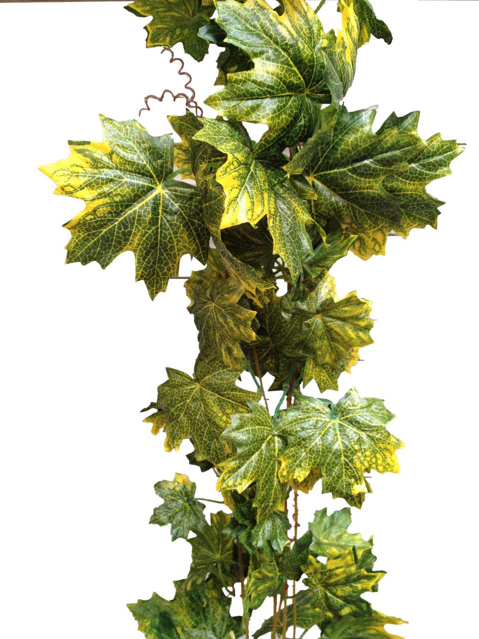 Ліана штучна в пачці 14 метрів жовтий, клен, фото 1