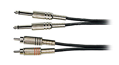 Готовий кабель 2 моноджеки-"тато" — 2 тюльпани-"тато" SOUNDKING BB302