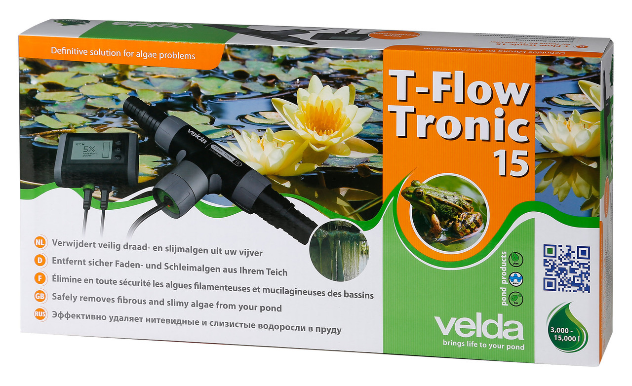 Velda T-Flow Tronic 15 - система проти водоростей у ставку