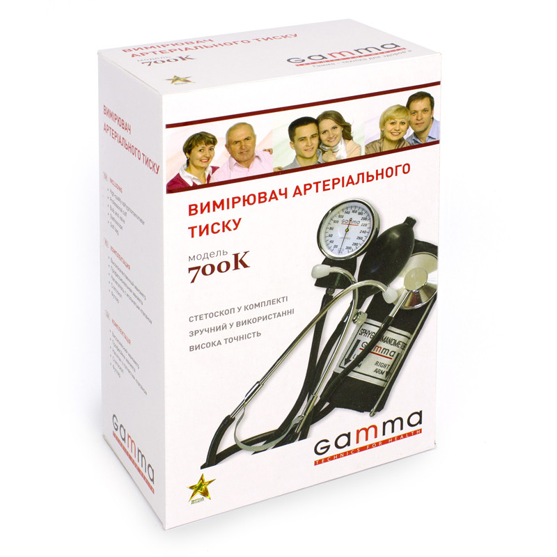 Тонометр Gamma 700К механічний гарантія 18 місяців