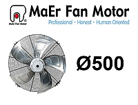 Вентилятор осевой MaEr, 4D-500-S-102L/60, YSWF102L60P4-570N-500