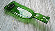 Эко-тарілка із сплюснутої винної пляшки  Classic зелена, оливкова, прозора, фото 8