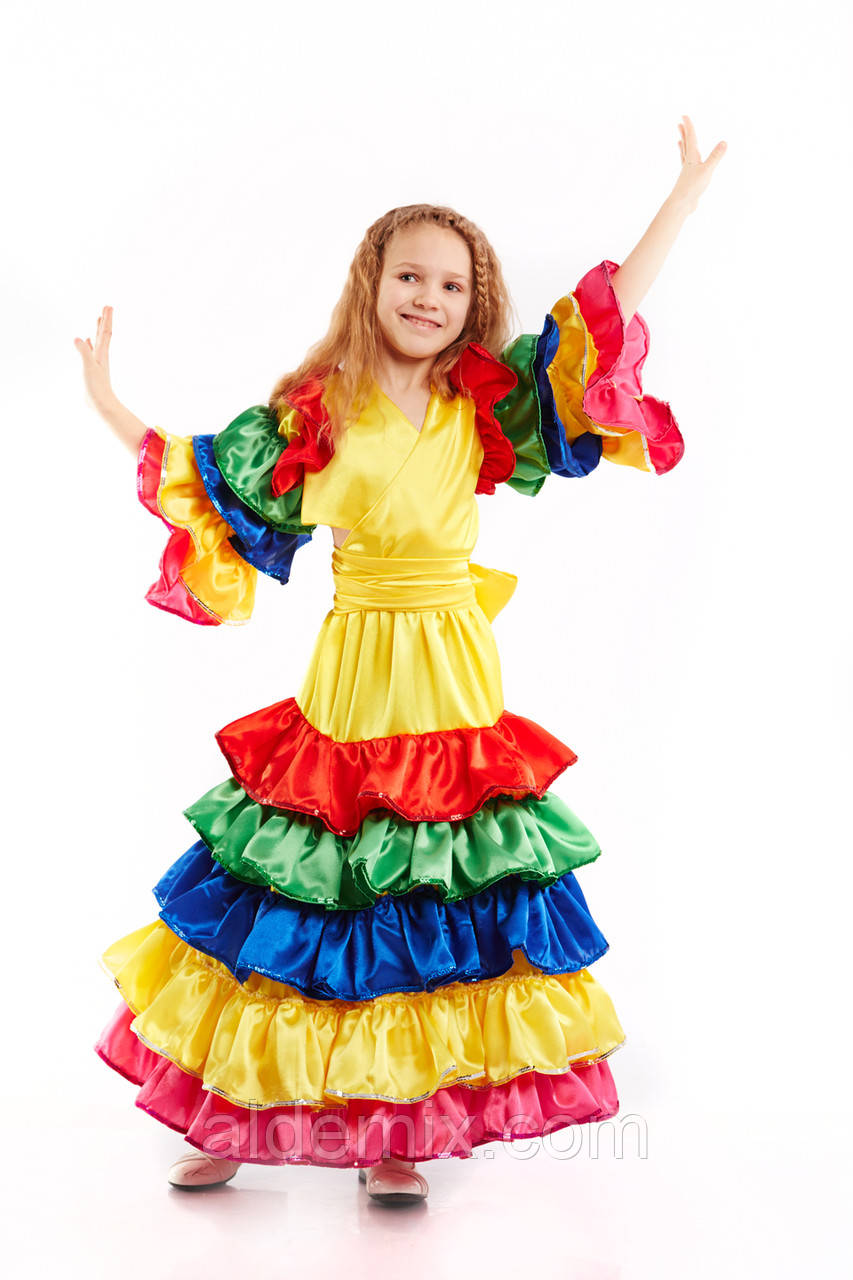 Дитячий карнавальний костюм "Мексиканка"
