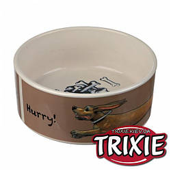 Trixie (Тріксі) 24651 Миска керамічна для собак Hurry, 0.3 л / 12 см