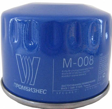 Фільтр оливний М-008 (ПМФ-008)(ВАЗ 2108-2109)