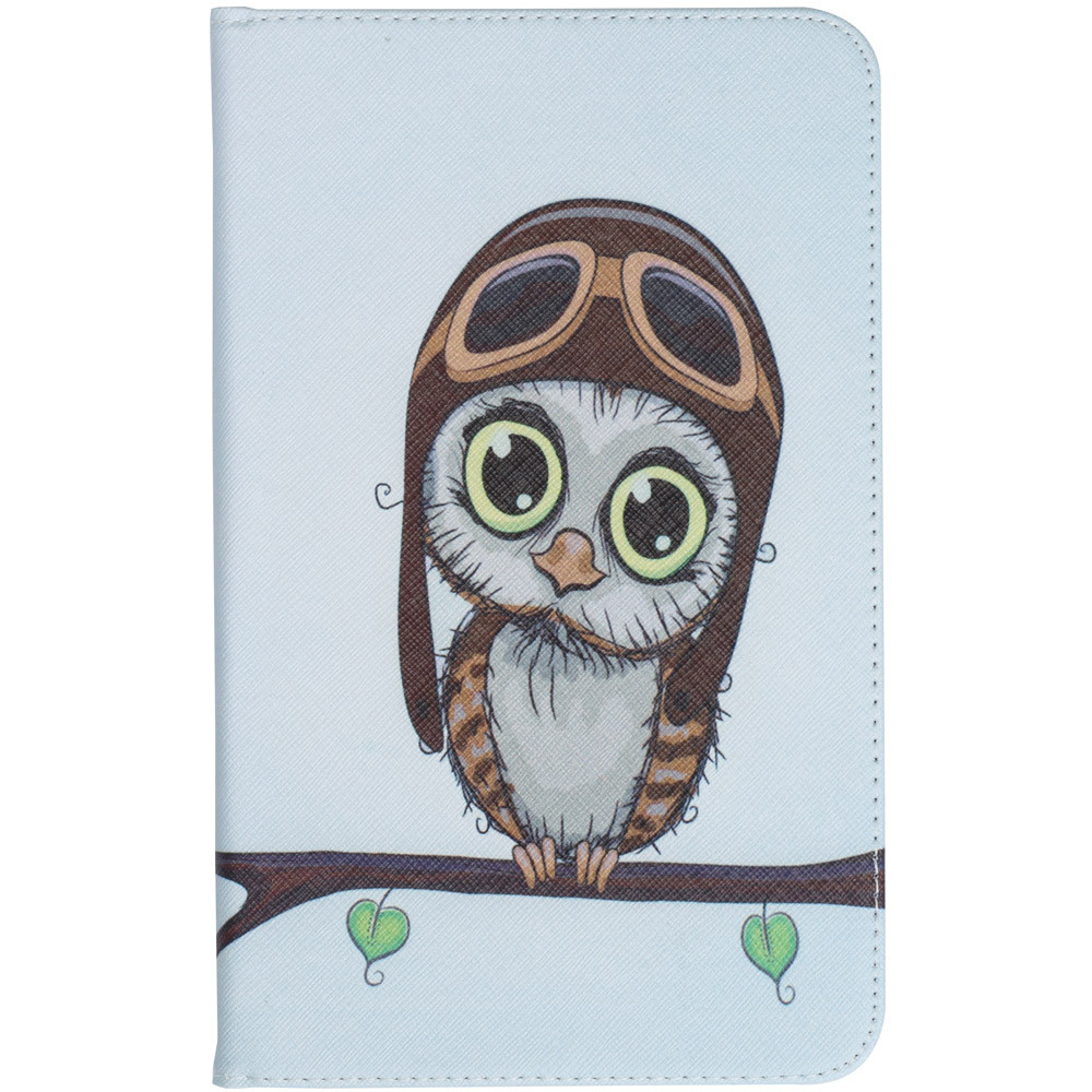 Чехол Classy Printed Stand для Samsung Galaxy Tab A 8.0 2017 SM-T380, T385 Aviator Owl
