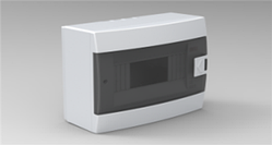 Щиток HOROZ ELECTRIC на 8 автоматів зовнішнього встановлення 600-000-800