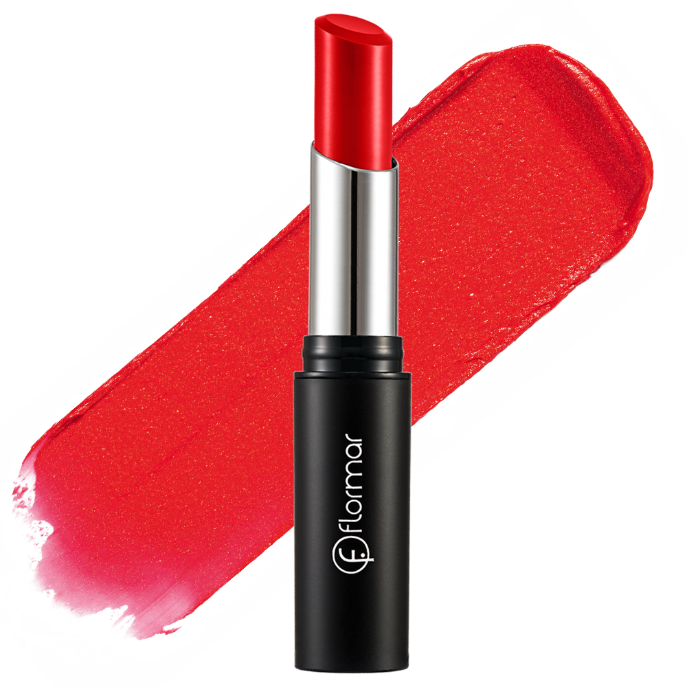 Помада-блиск Flormar DELUX SHINE D43 Red orange 3 г (2737443)