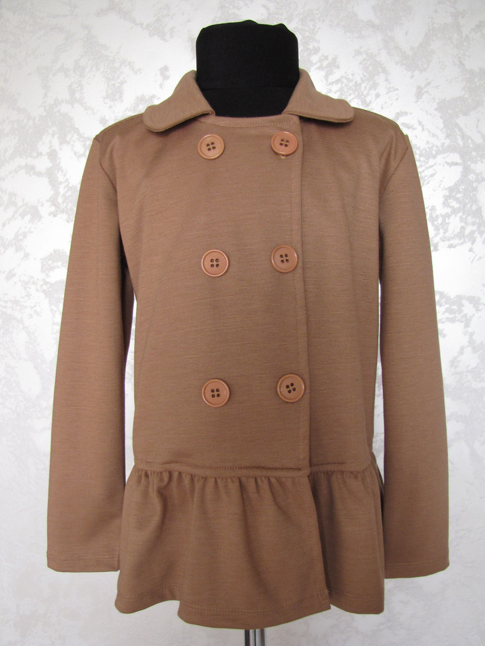 Піджак для дівчаток 128,140,152,164 зріст Трикотаж, фото 1