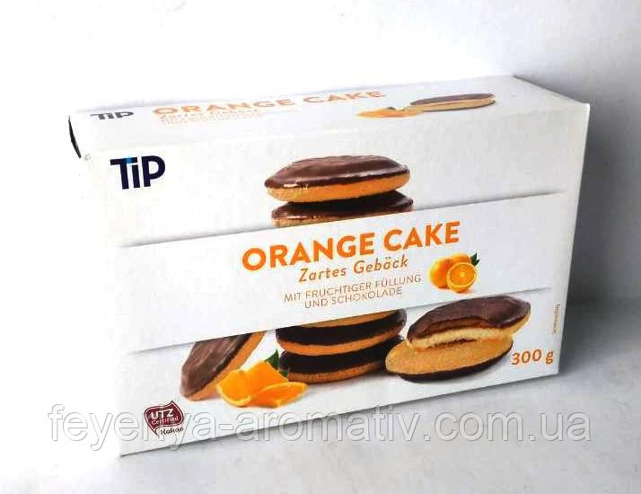 Печиво з шоколадом та апельсиновим джемом Orange Cake 300гр (Німеччина)