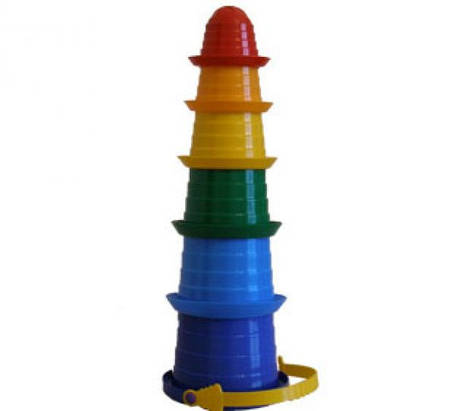 Дитяча пірамідка "Сомбреро 2" 2674 Технок, фото 2