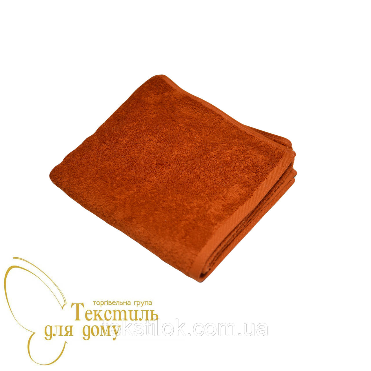 Рушник лицьовий 50*100, 450 г/м2, 16/1, теракот