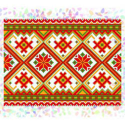 К-271. Схема на водорозчинному флізеліні