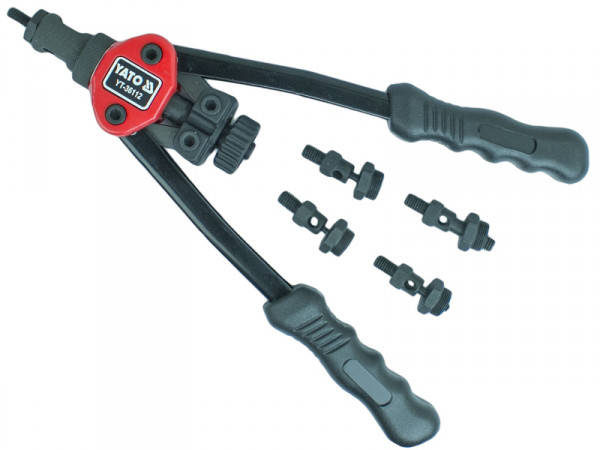 Основные параметры для выбора заклепочника для винтовых заклепок: