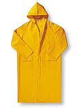 Дощовик Плащ Лівінь жовтий прогумований із капюшоном, фото 2