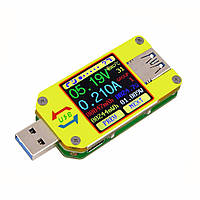 USB тестер RD UM34C Bluetooth 3.0, USB 3.0, 4-24В, 0-4А