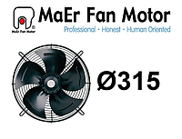 Вентилятор осевой MaEr, 4E-315-B, YDWF68L35P4-390N-315-B