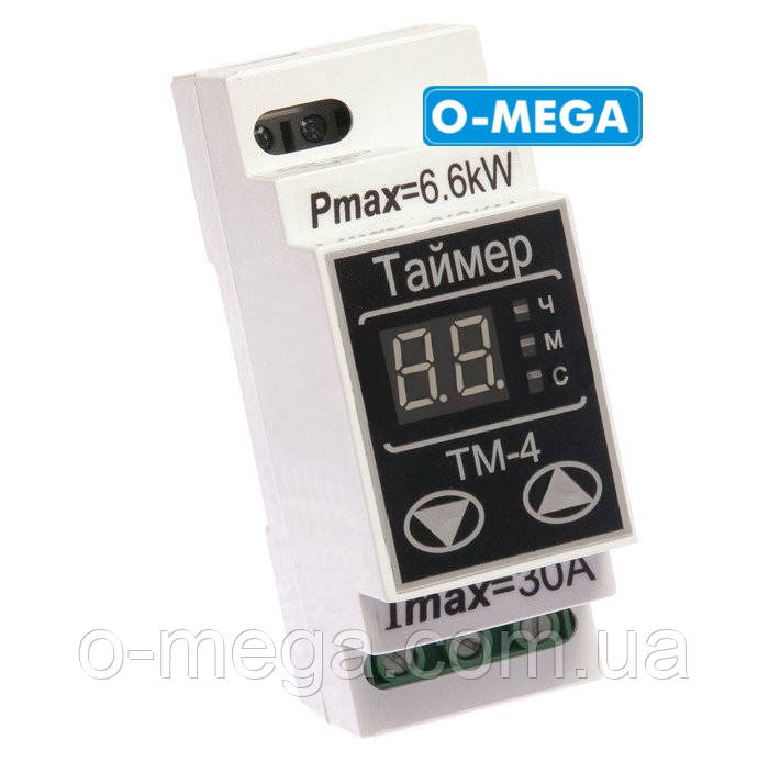 Таймер ТМ-4 цифровий 30A DIN