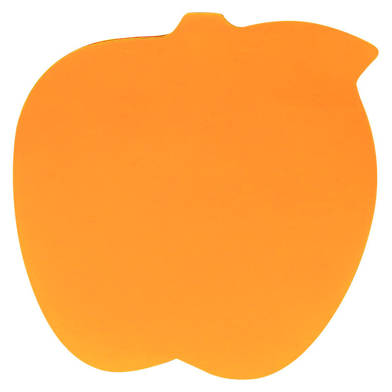 Блок паперу з липким шаром, яблуко, 70х70 мм, 50 л., AXENT, 2443-04-A