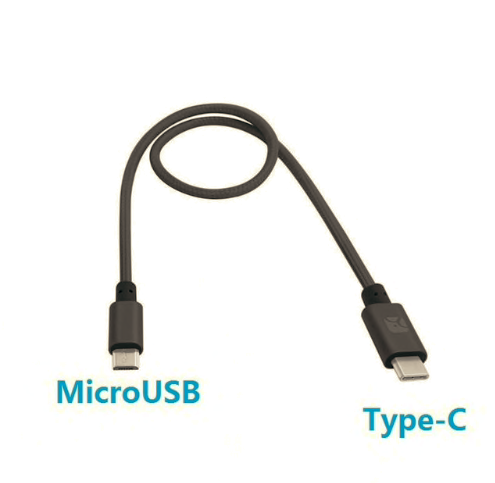 OTG кабель MicroUSB Тyре-C Meenova для USB ЦАП, Samsung S9/S8, huawei, Xiaomi, Meizu, 12"