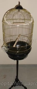 Кругла клітка на підставці