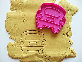 3D-формочки-вирубки для пряників "Весільний автомобіль"