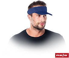 Козирок кепка REIS Польща синя (головні убори робочі) CZROOF N