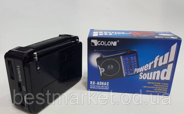 Радіоприймач GOLON RX-A06AC