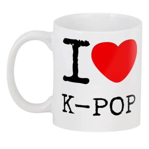 Кружка I love K-Pop.050