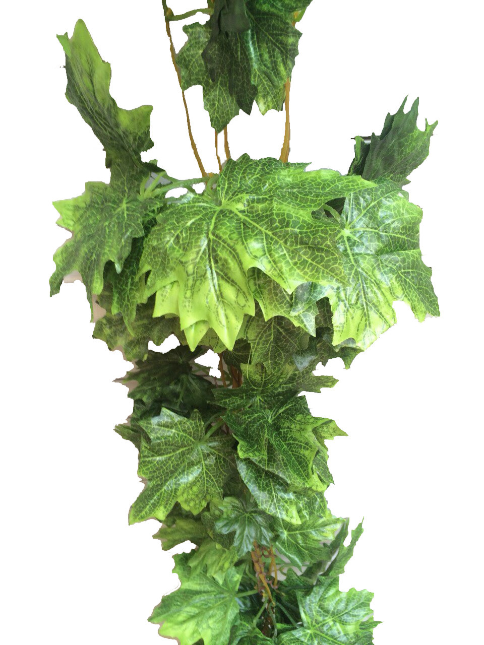 Ліана штучна 14 метрів клен, зелений, фото 1