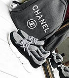 Жіночі стильні кросівки текстиль із натуральною шкірою 35,37 розм, фото 3