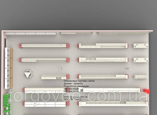 Дизайн проект магазина. Разработка концепции магазина. Открываем магазин. Разработка концепта супермаркета. подбор стеллажей для магазина - фото 3 - id-p5220365