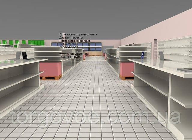 Дизайн проект магазина. Разработка концепции магазина. Открываем магазин. Разработка концепта супермаркета. подбор стеллажей для магазина - фото 5 - id-p5220365