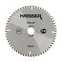 Циркулярний диск Haisser 250x30х60 Wood