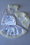 Дитячий новорічний костюм для дівчинки Зима, фото 5