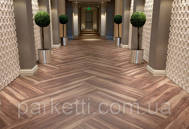 Affinity 255 PUR 9880 Smoked Walnut, виниловая плитка клеевая Polyflor - фото 2 - id-p769129357