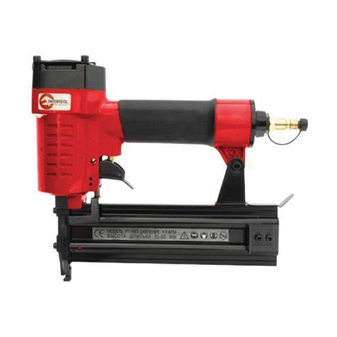 Степлер пневматичний цвяхи 15-50 мм Intertool PT-1603, фото 1