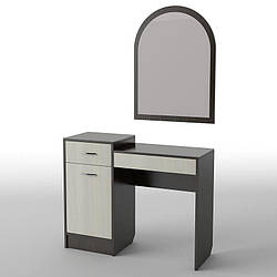 Туалетний столик + Дзеркало 100х40х80 см. Колір на вибір, БС-03 (АКМ)
