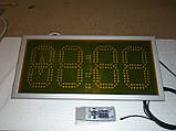 Світлодіодні вуличні годинник з термометром 570x270, фото 8