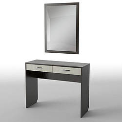 Туалетний столик + Дзеркало 100х40х75 см. Колір на вибір, БС-19 (АКМ)