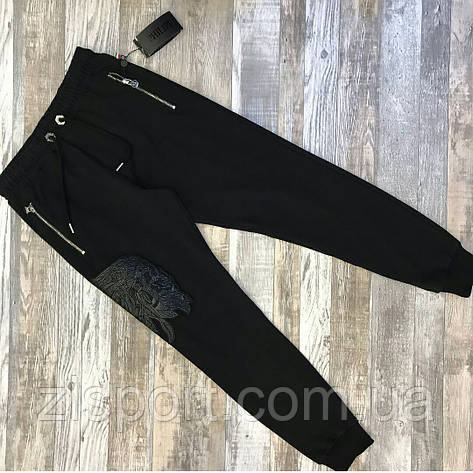 Спортивні штани (штани) Philipp Plein з манжетом (Туреччина), фото 2