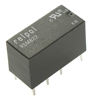 Мініатюрний сигнальний реле RSM822 до 2 Ампера на 24 постоянки